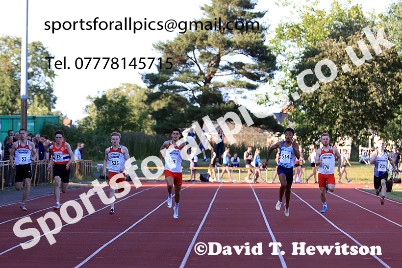 200 metres, 2025 NEGP No 4, Monkton. Photo: David T. Hewitson/Sports for All Pics